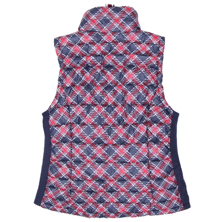 Ladies Tommy Hilfiger Plaid Puffer Vest