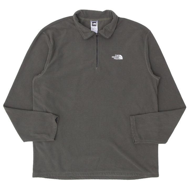 Mens The North Face TKA 100 Quarter Zip Fleece Pullover