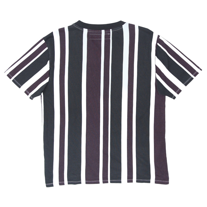 Mens Striped Guess Short Sleeve T-Shirt