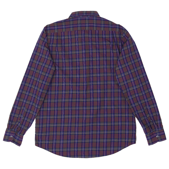 Mens Michael Kors Plaid Long Sleeve Shirt