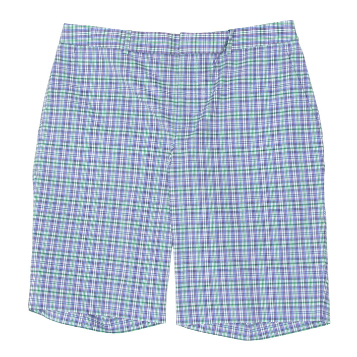 Ladies Polo Golf Checkered Shorts