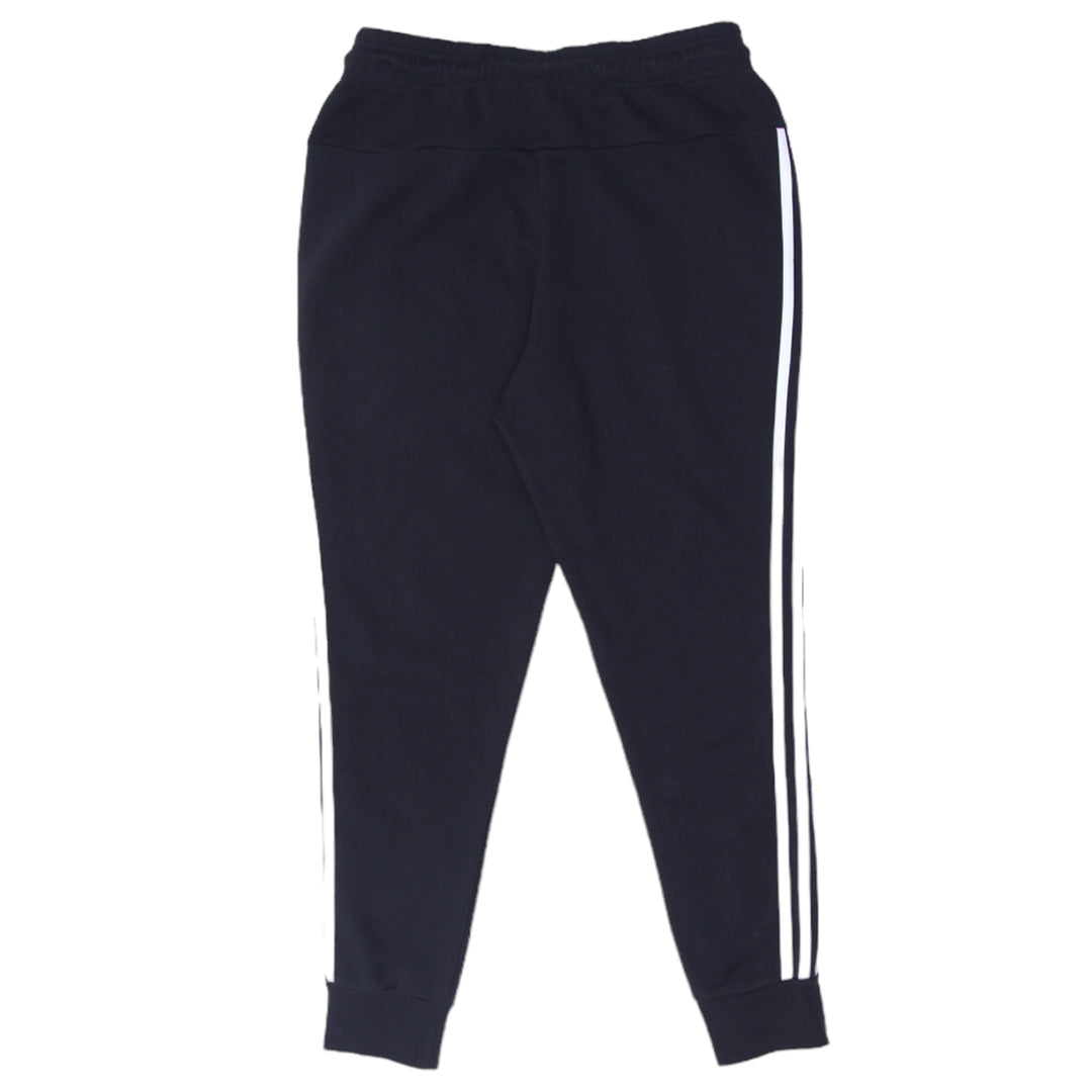 Ladies Adidas White Stripes Jogger Pants