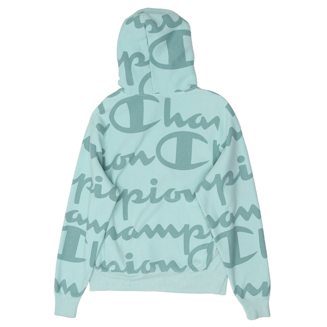 Mens Champion Reverse Weave All Over Print Pullover Hoodie