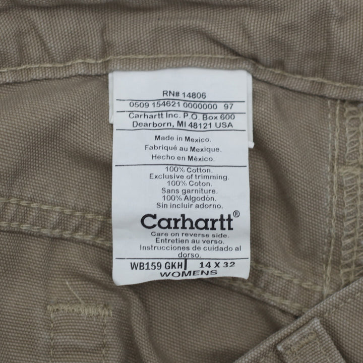 Ladies Carhartt  WB159 GKH Carpenter Work Pants