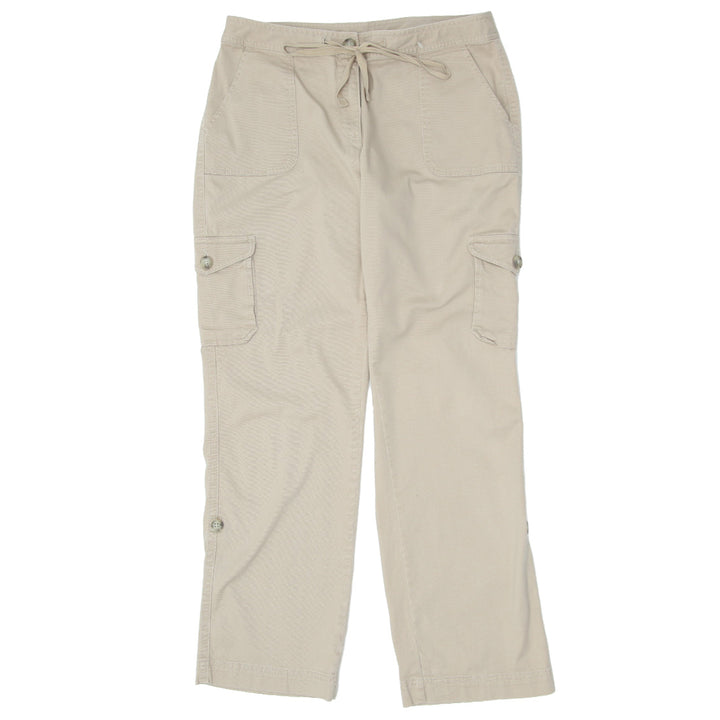 Ladies L.L Bean Rolled Hem Cargo Pants