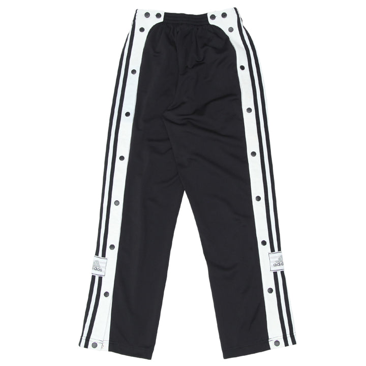 Boys Youth Adidas Black & White Tearaway Track Pants