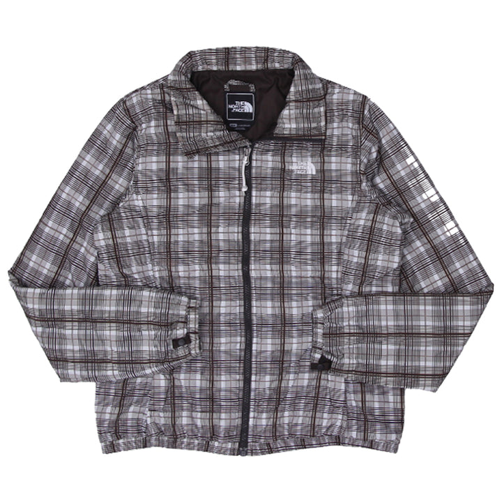 Ladies The North Face Plaid Lightweight Puffer Jacket