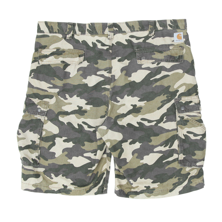 Mens Carhartt Relaxed Fit Camouflage Cargo Shorts