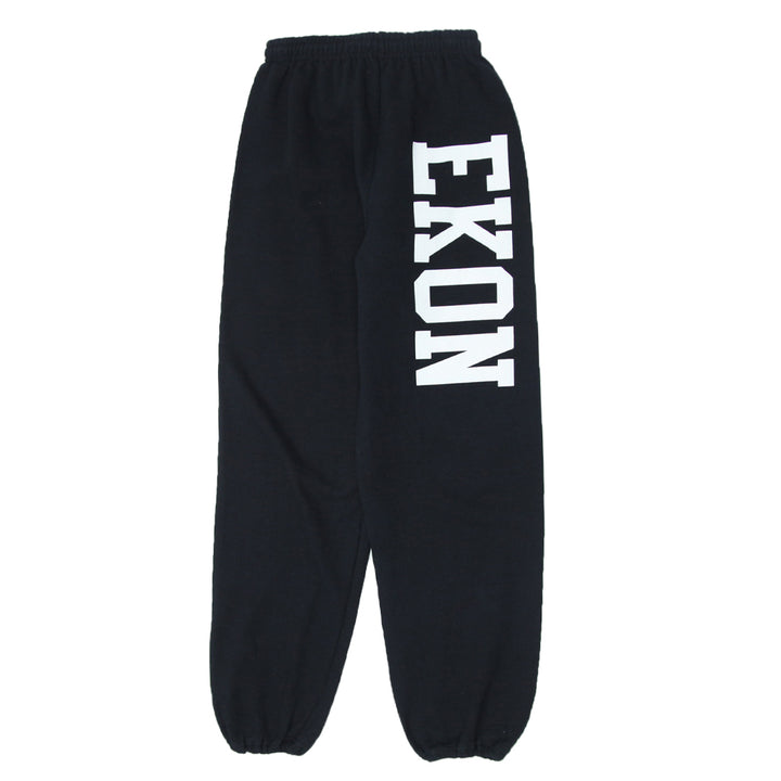 Mens Gildan Ekon Black Fleece Sweatpants