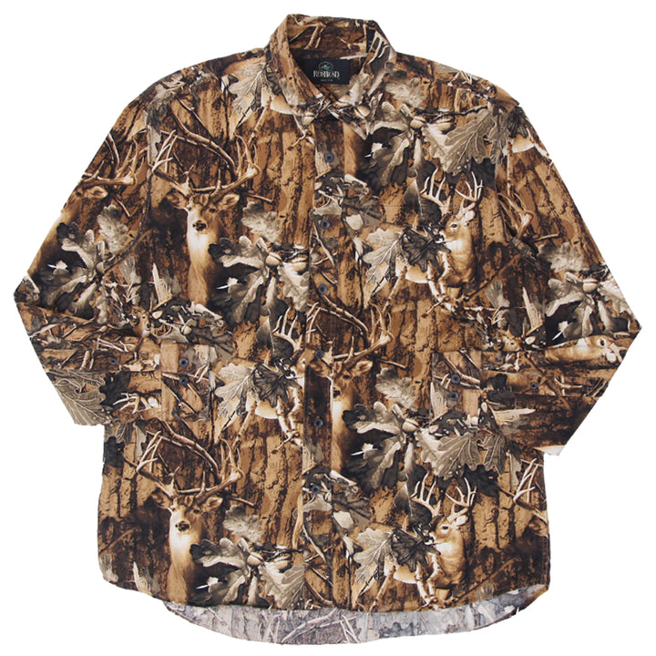 Mens Redhead Forest Camo Long Sleeve Shirt