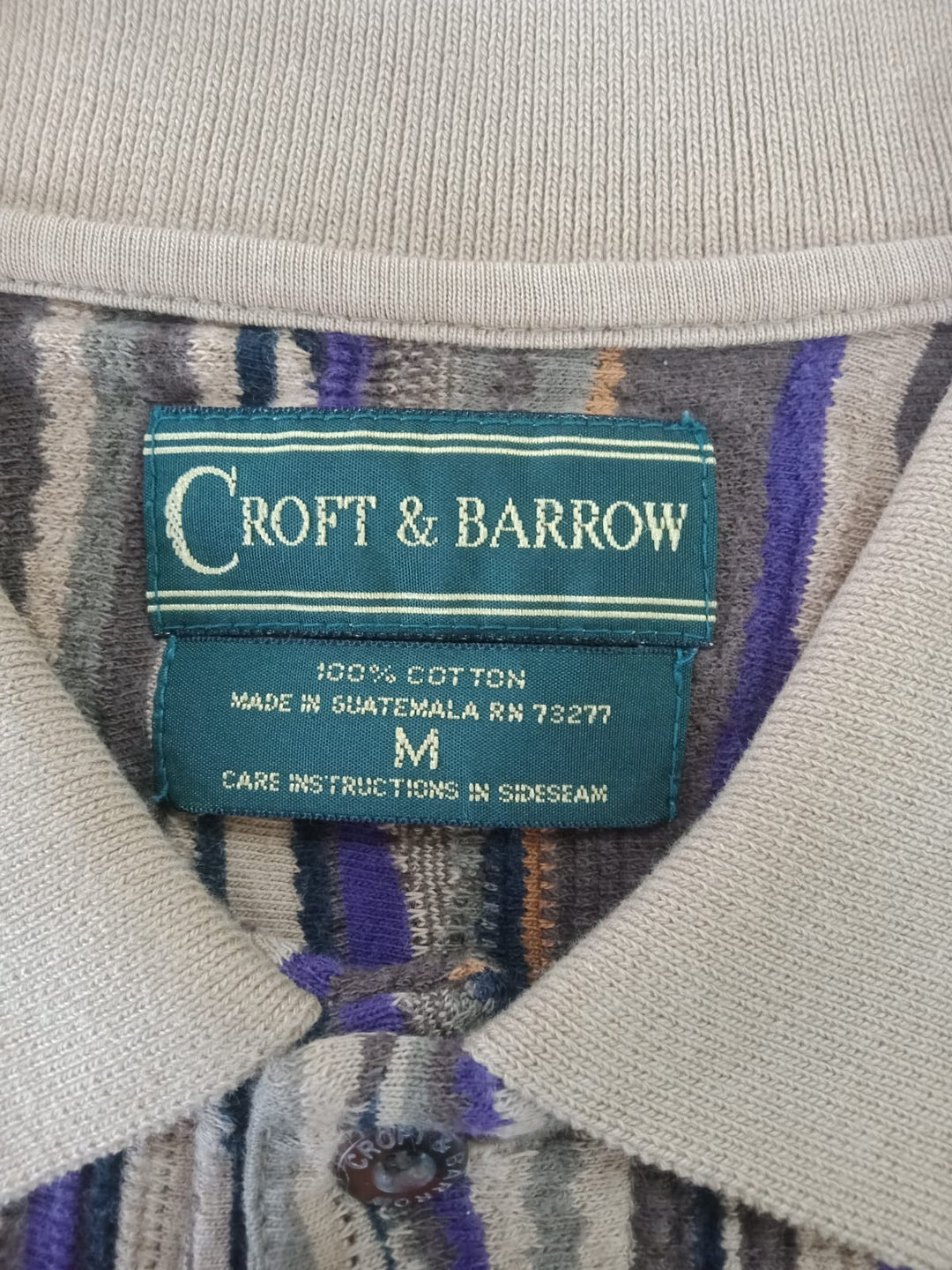 Vintage Croft & Barrow Coogi Style Polo Shirt