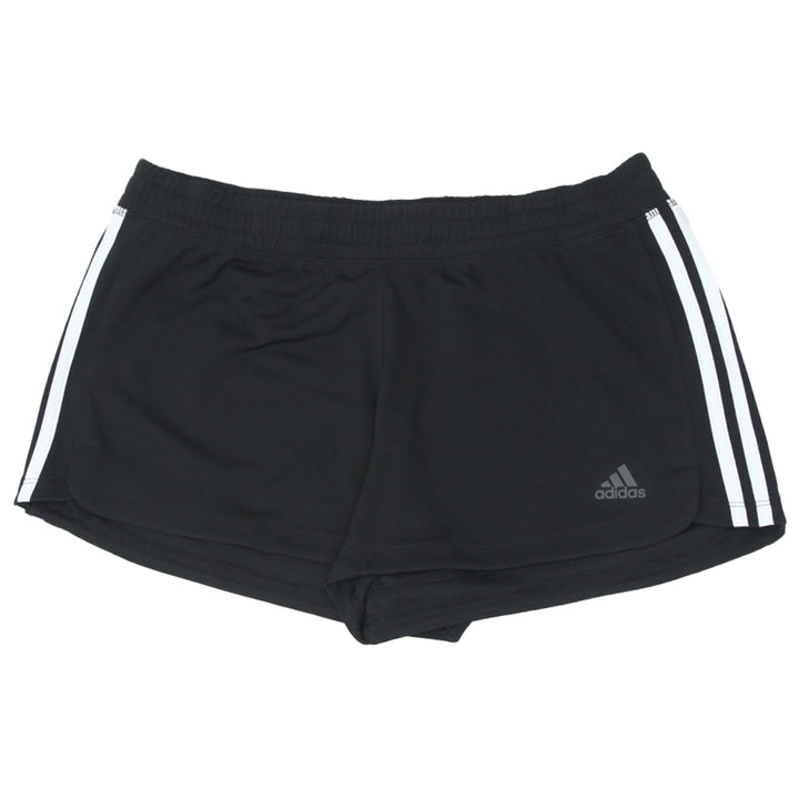 Ladies Black Adidas Logo Sport Shorts