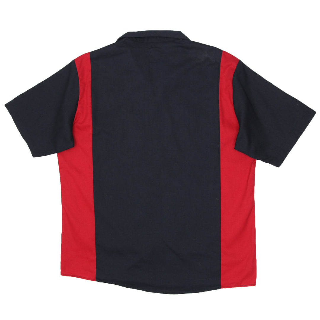 Mens Dickies Black/Red Workwear Shirt