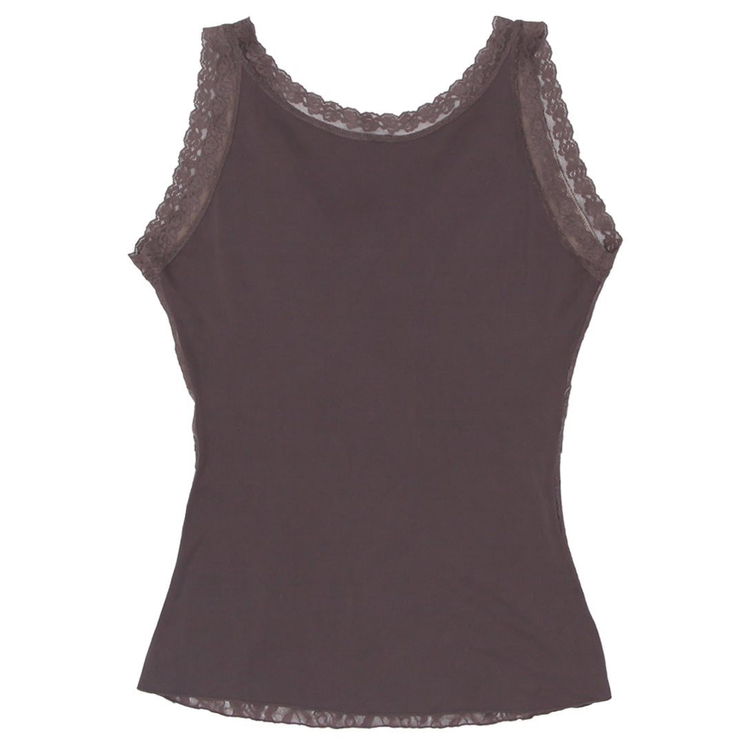 Y2K Mesh Sleeveless Top