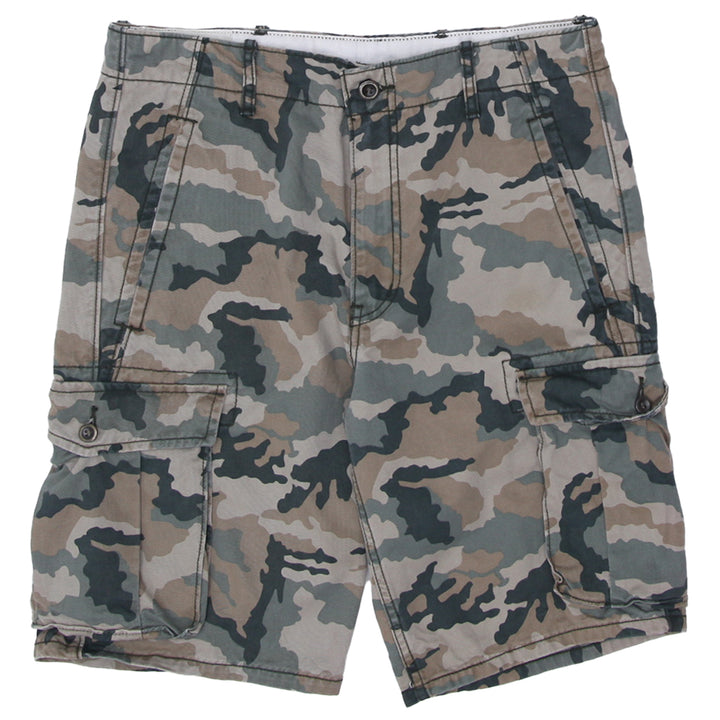 Mens Levi Strauss Camouflage Cargo Shorts