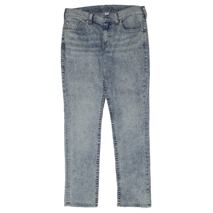 Y2K Mens True Religion Geno Relaxed Slim Jeans