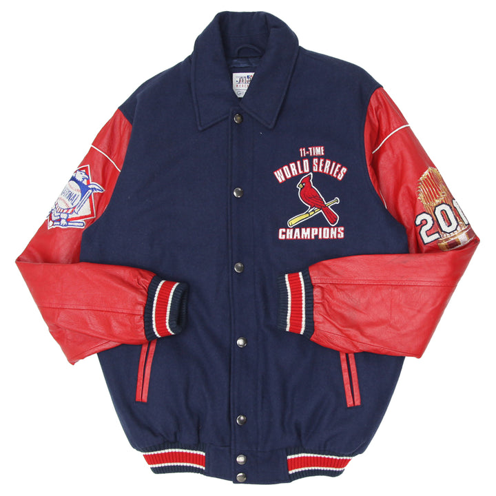 Mens St.Louis Cardinals World Series Champion Varsity Jacket