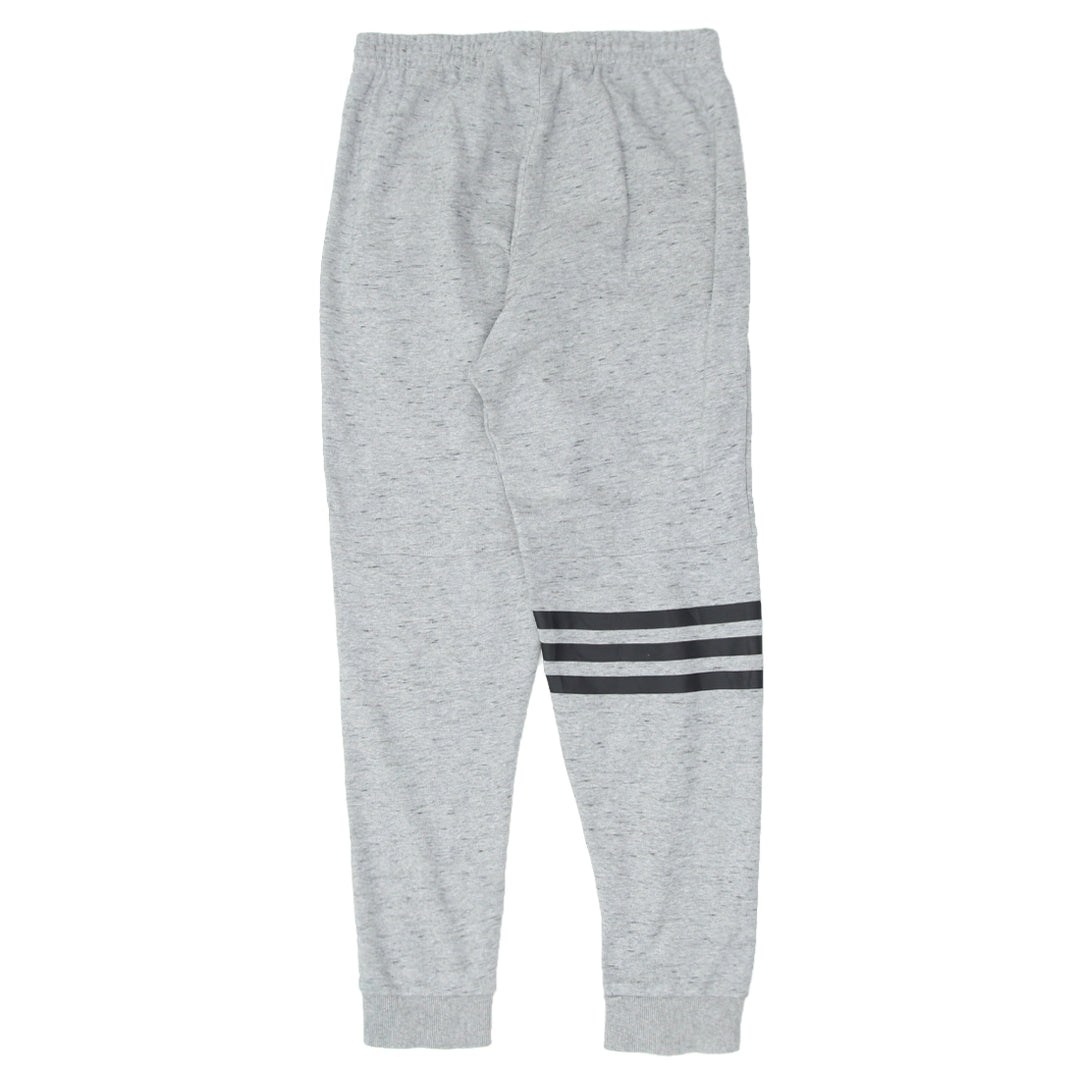 Mens Adidas Logo Gray Jogger Pants