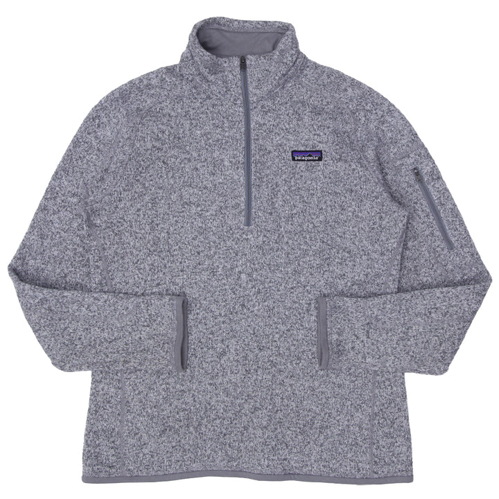 Ladies Patagonia Quarter Zip Fleece Sweater