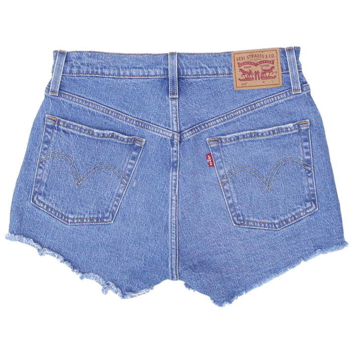 Ladies Levi Strauss 501 Button Fly Denim Shorts