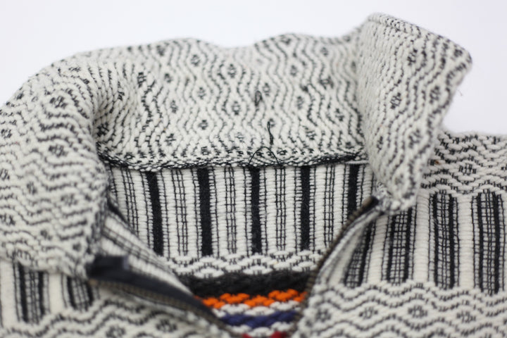 Vintage Knitted Full Zip Sweater