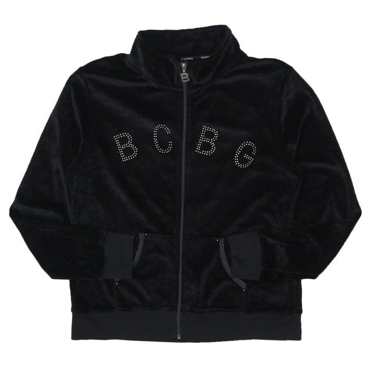 Y2K BCBG Maxazria Full Zip Velour Jacket
