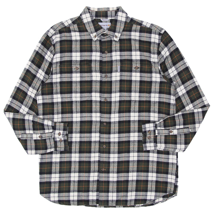 Mens Carhartt Relaxed Fit Plaid Flannel Shirt