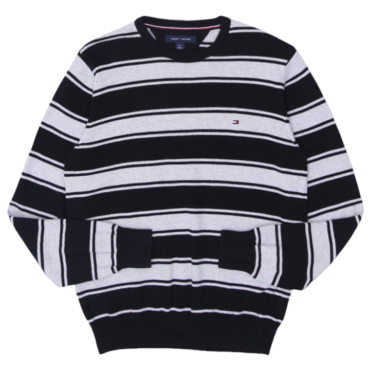 Mens Tommy Hilfiger Stripe Crewneck Sweater