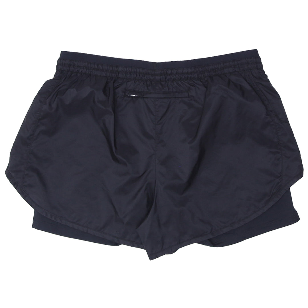 Ladies Nike With Inner Tights Black Nylon Shorts