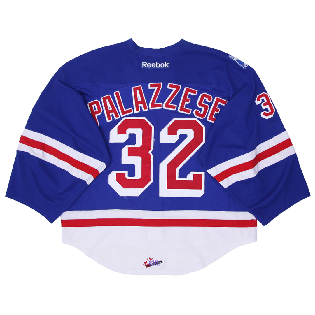 Mens Reebok CHL Rangers Palazzese # 32 Hockey Jersey Size 58