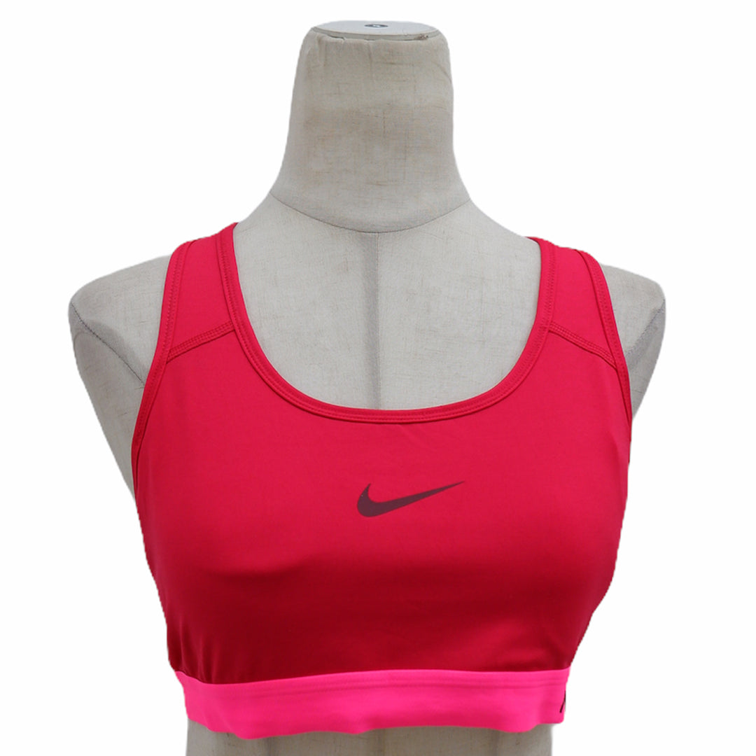 Ladies Nike Pro Pink Padded Racerback Sports Bra online
