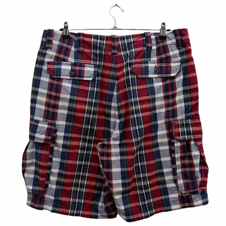 Mens St.John's Bay Checkered Cargo Shorts