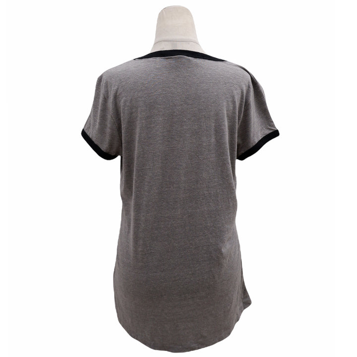 Ladies Calvin Klein Short Sleeve Rib T-Shirt