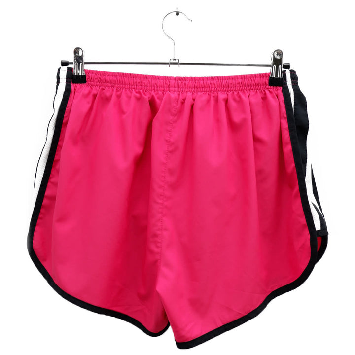 Ladies Nike Swoosh Embroidered Pink Sports Shorts