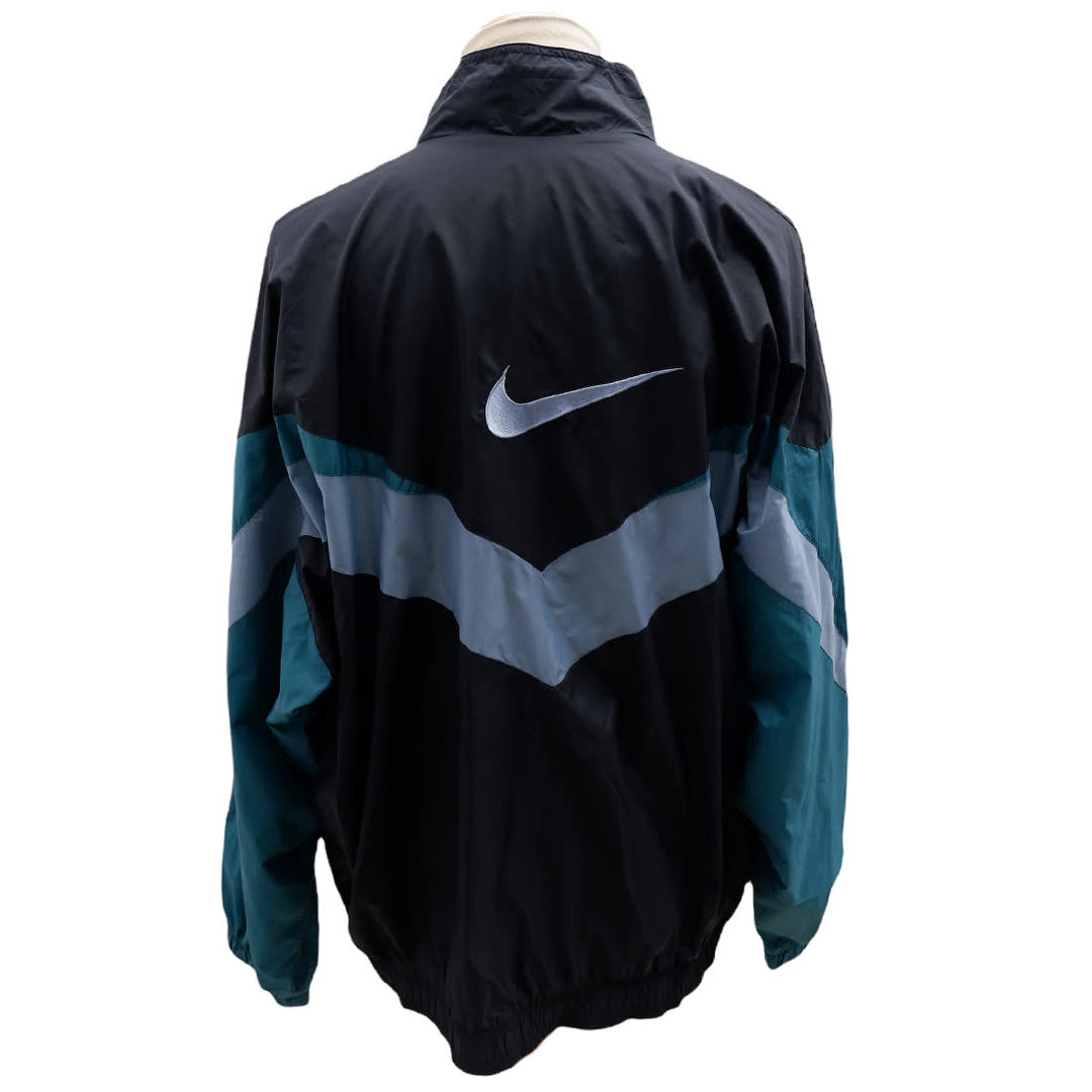 Mens Nike Embroidered Full Zip Windbreaker Jacket