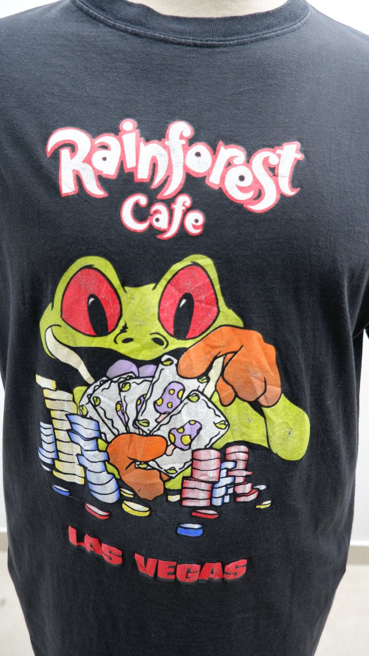Vintage Rainforest Cafe Las Vegas T-Shirt Made In USA