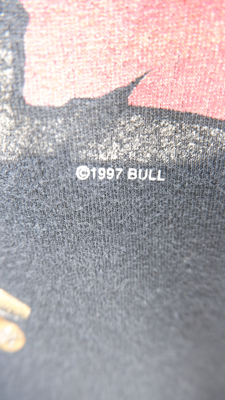 Vintage 1997 Bull Single Stitch T-Shirt Made In USA
