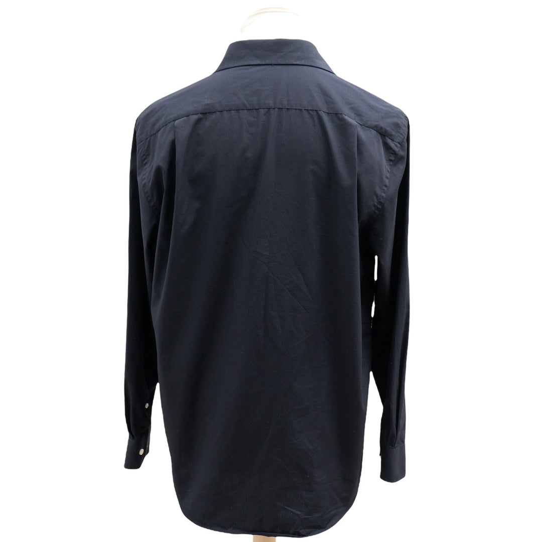 Mens Croft & Barrow Classic Black Long Sleeve Shirts