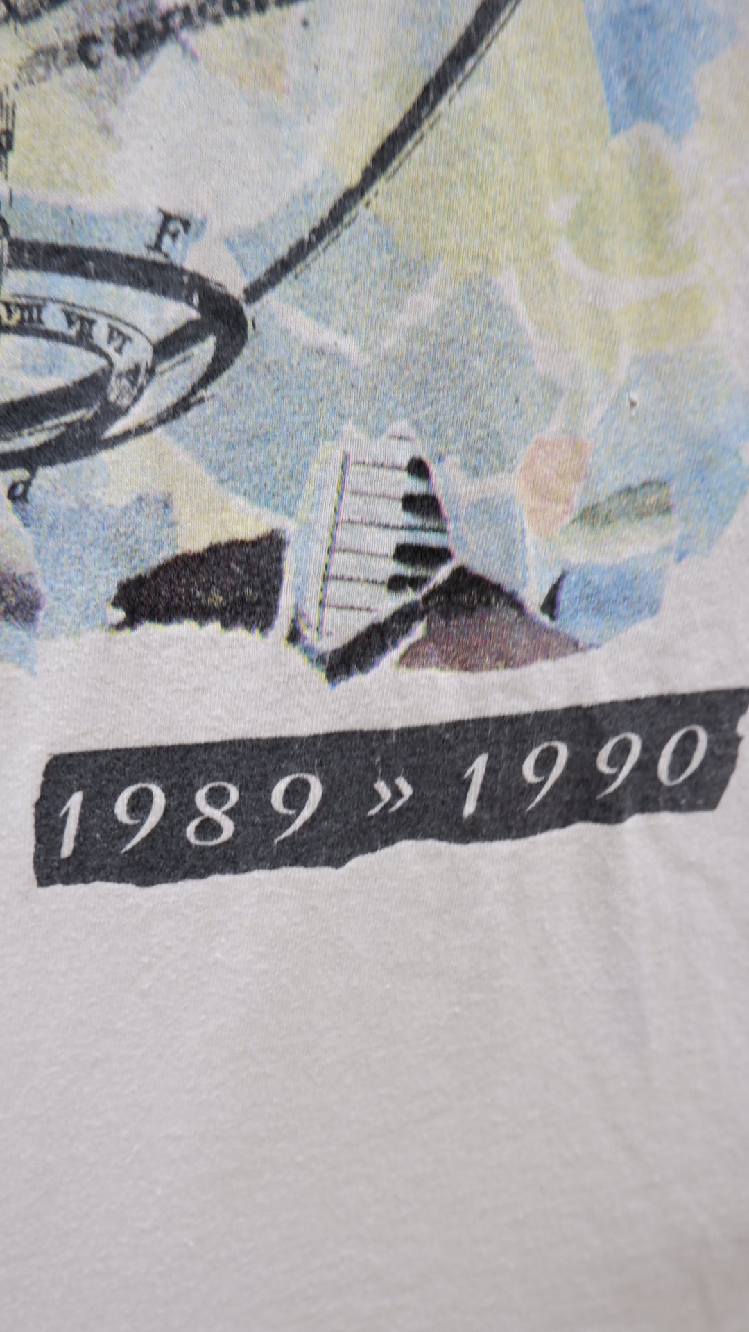 Elton John World Tour 1989-1990 Single Stitch Vintage T-Shirt