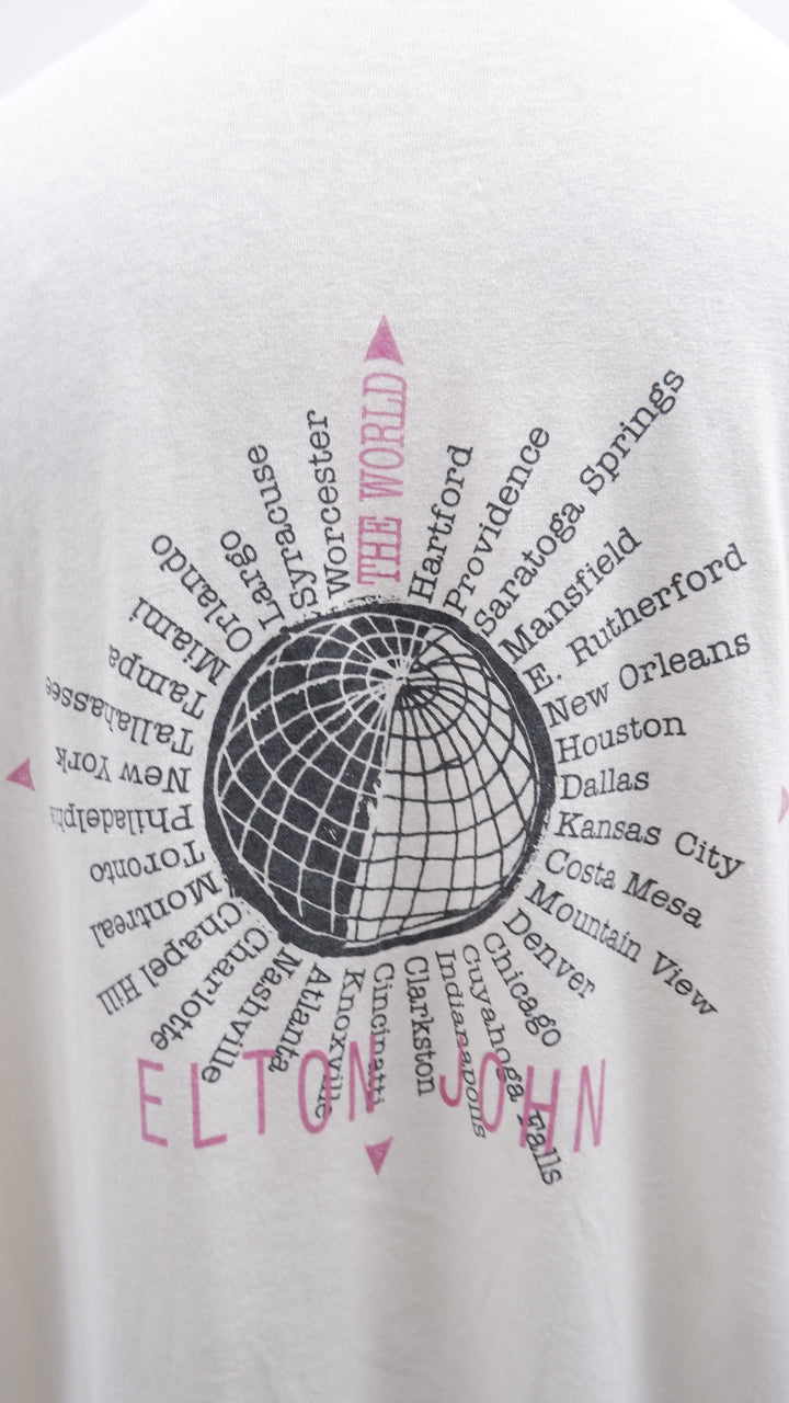 Elton John World Tour 1989-1990 Single Stitch Vintage T-Shirt