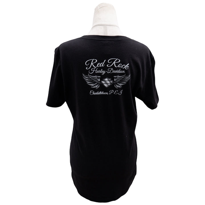 Ladies Harley Davidson Stone & Print T-Shirt