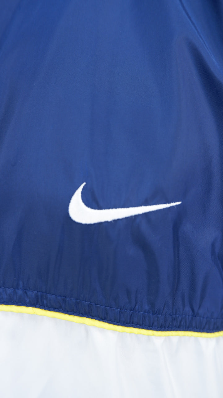 Embroidered Nike Logo Zip Up Vintage Windbreaker Jacket