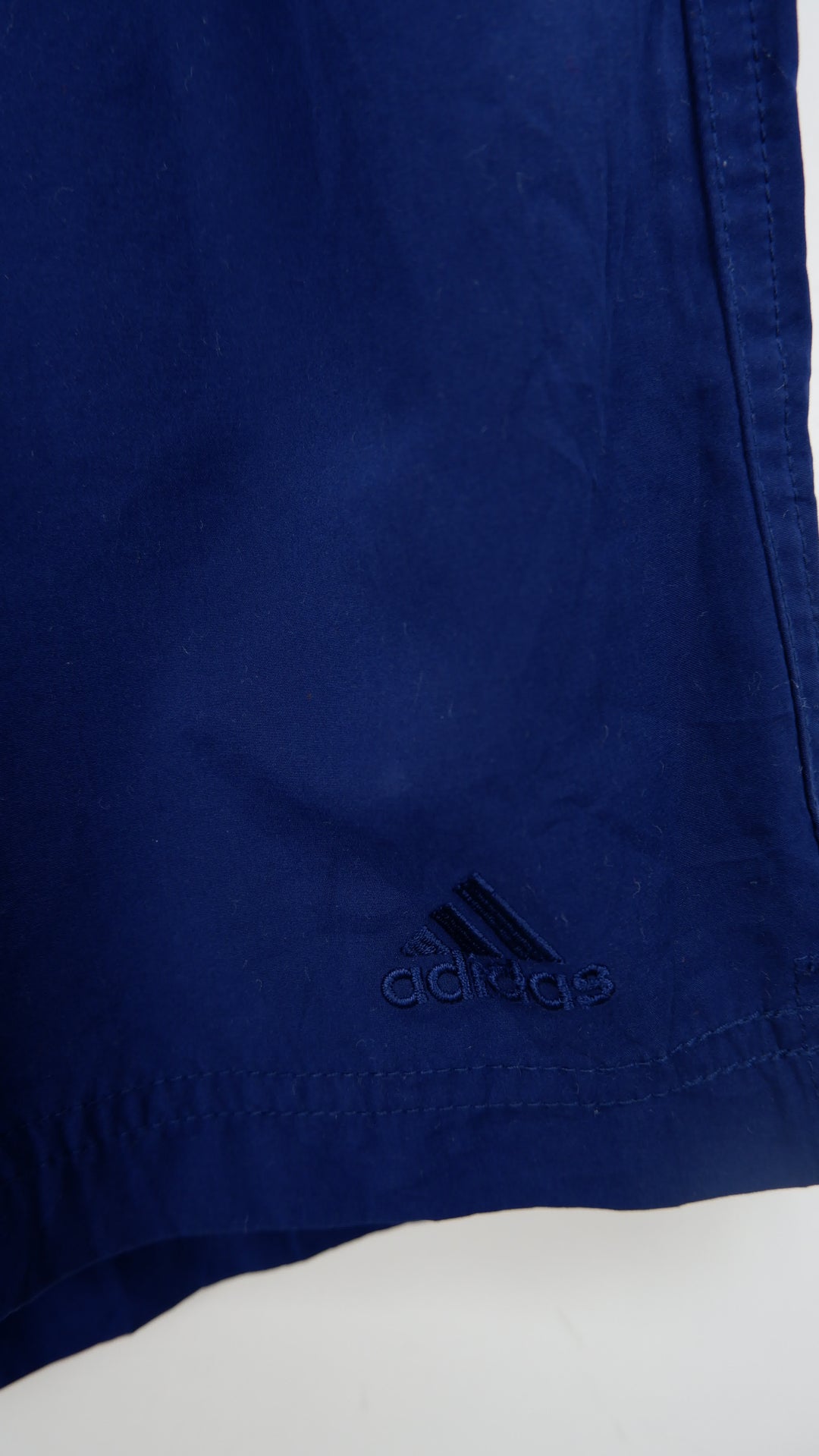 Adidas Embroidered Navy VNTG Sports Shorts