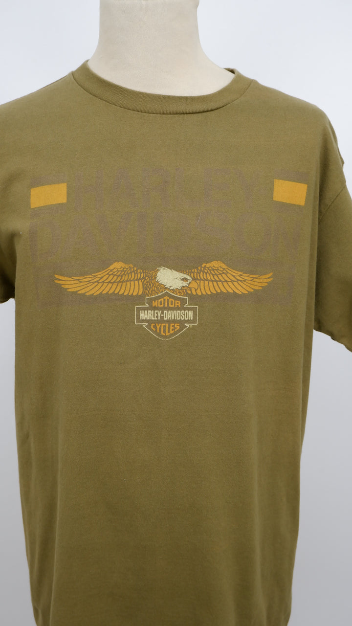 Harley Davidson Zook's Des Moines Iowa Vintage T-Shirt