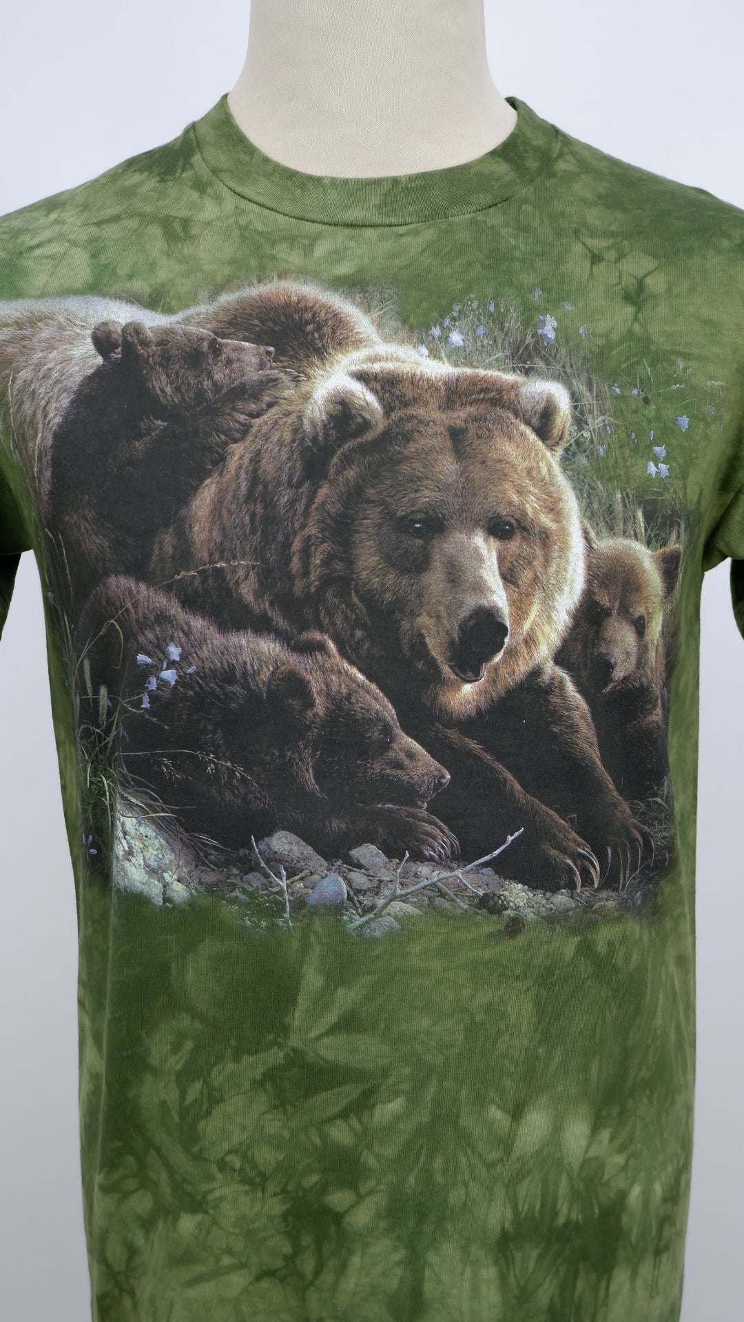 Vintage Calgary Zoo Bears Tie Dyed T-Shirt