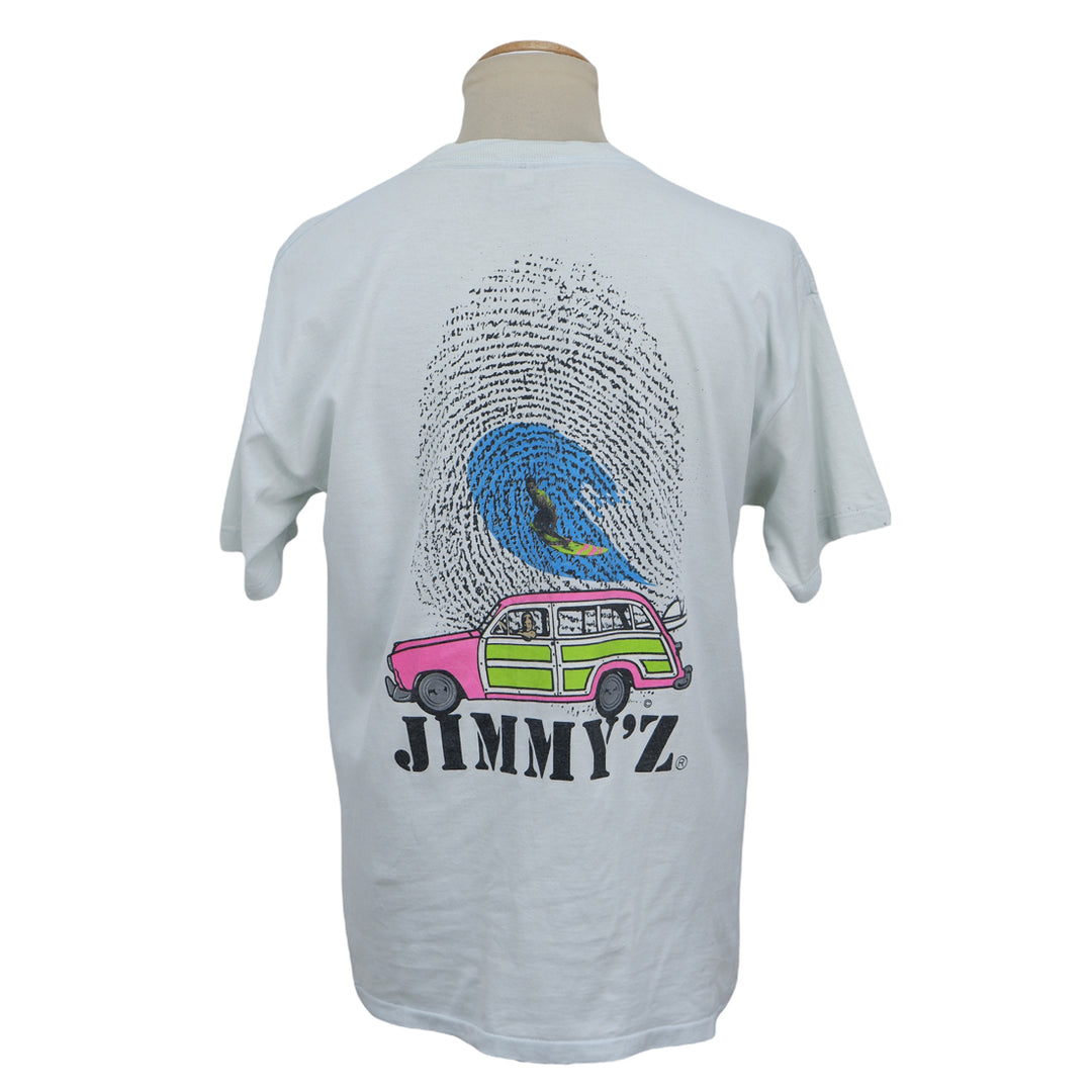 Vintage Jimmy'z Surf Single Stitch T-Shirt Made In USA