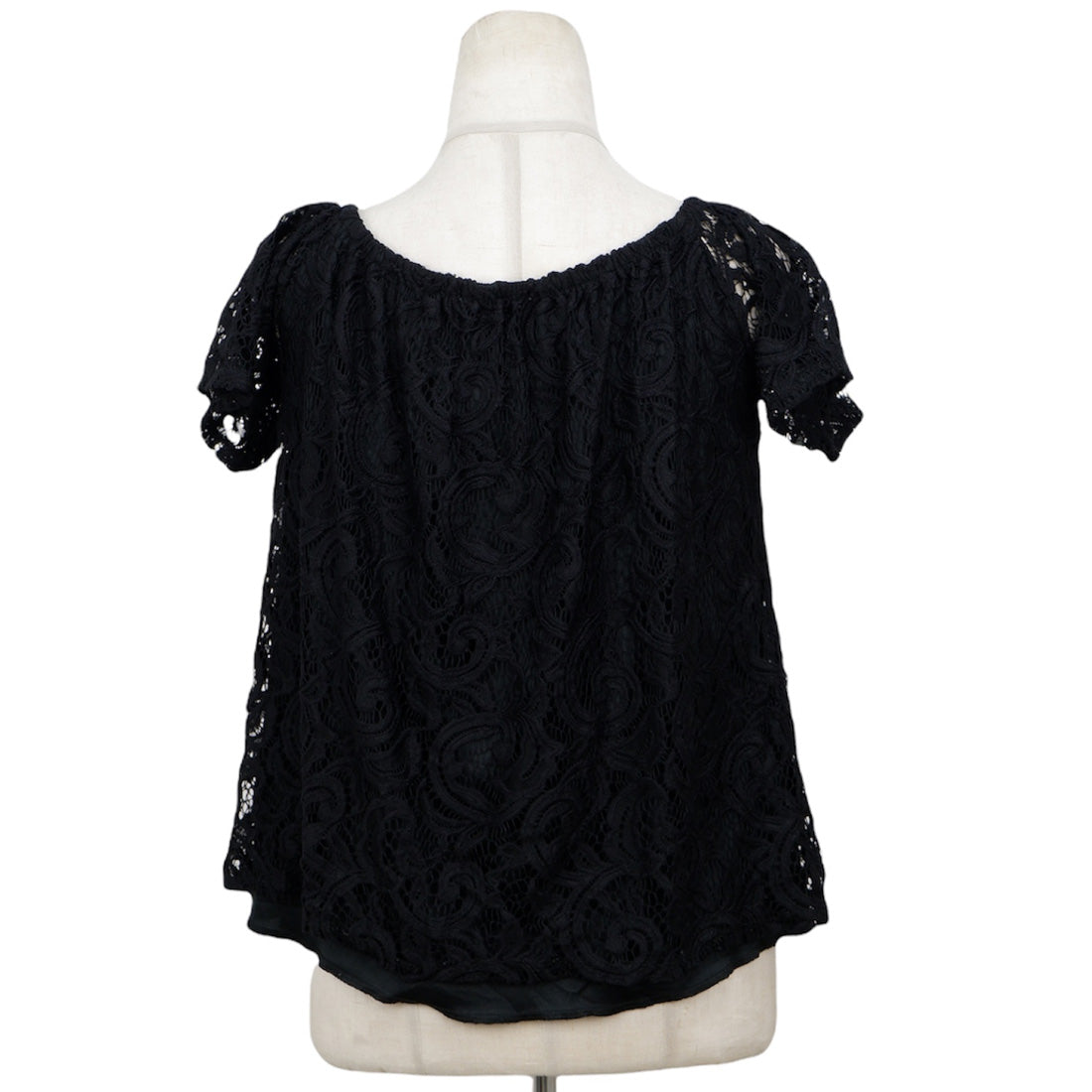 Maurices black lace top online