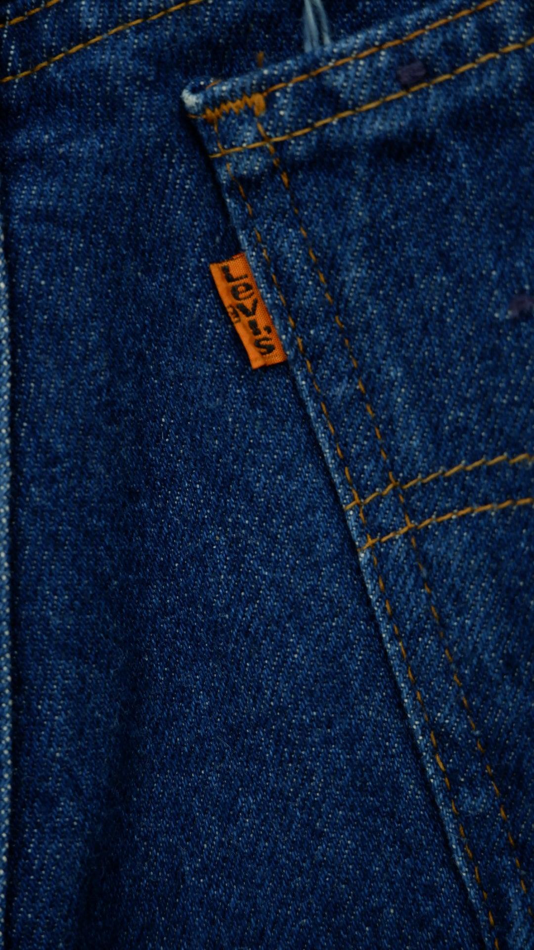 Vintage Levi Strauss Orange Tab High Waist Straight Jeans