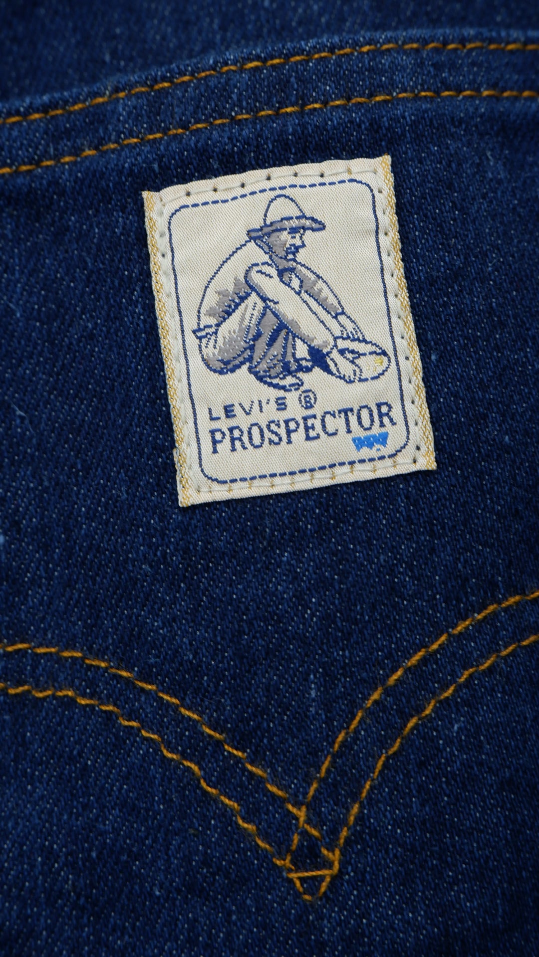Vintage Levi Strauss Prospector Orange Tab High Waist Flare Jeans Ladies