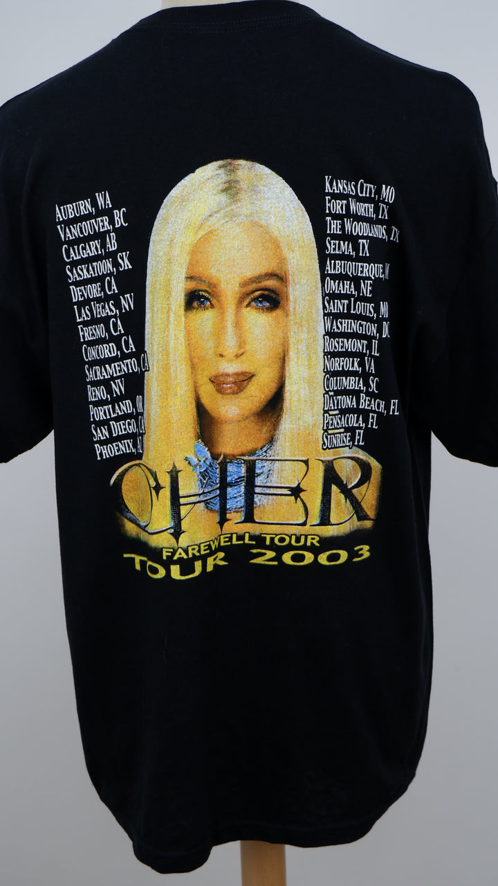 2003 Cher Farewell Tour Vintage T-Shirt